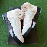 Jordan Medium Soft Pink 5s Size 5.5Y