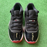 Jordan Bred 11 Lows Size 8.5
