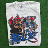Vintage Buffalo Bills James Lofton Tee Size XL