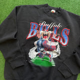 Vintage Buffalo Bills Taz Crewneck Size XL