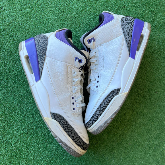 Jordan Dark Iris 3s Size 13
