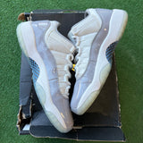 Jordan Cement Grey Low 11s Size 7Y