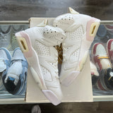 Jordan Gold Hoops 6s Size 11W/9.5M