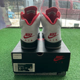 Jordan Fire Red 5s Size 10