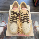 Jordan Travis Scott Shy Pink Low 1s Size 11