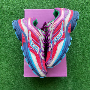 Saucony Jae Tips To Do List Pink Omni 9s Size 8