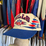Vintage Buffalo Bills Logo Athletic Pro Line Diamond Cut Snapback Hat