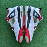 Jordan Fire Red 4s Size 5Y