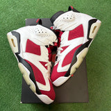 Jordan Carmine 6s Size 10
