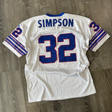 Vintage Buffalo Bills OJ Simpson Wilson Jersey Size XXL/XXXL
