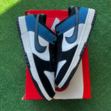 Nike Industrial Blue Low Dunks Size 10