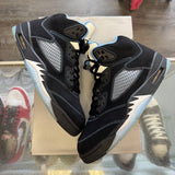 Jordan Black University Blue 5s Size 10.5