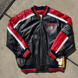 Vintage Buffalo Sabres Leather Jacket Size XL