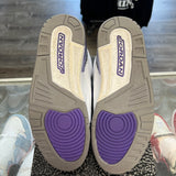 Jordan Dark Iris 3s Size 9.5