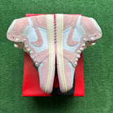 Jordan Washed Pink 1s Size 8.5W/7M