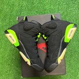 Jordan Electric Green 6s (Replacement Insoles) Size 9