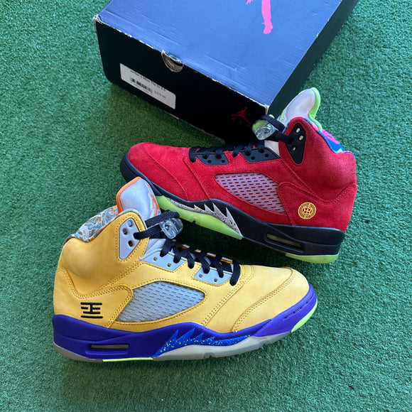 Jordan What The 5s Size 9.5