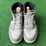 Jordan Light Smoke Grey 1s Size 10