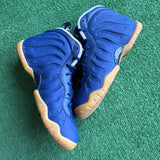 Nike Blue Void University Red Foamposites Size 6Y