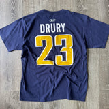 Vintage Buffalo Sabres Slug Drury Tee Size XL