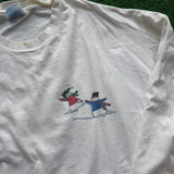 Vintage Buffalo Sacred Heart LongSleeve Tee Size L/XL