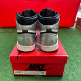 Jordan Silver Toe 1s Size 7W/5.5M