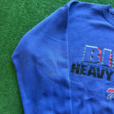 Vintage Buffalo Bills Heavy Hitters Crewneck Size XL