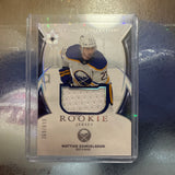 Buffalo Sabres Samuelsson Rookie Jersey Patch Card