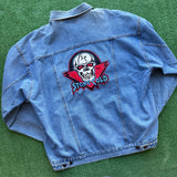 Vintage WWF Stone Cold Jean Jacket Size XL