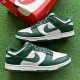 Nike Michigan State Low Dunks Size 9.5