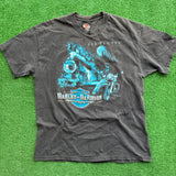 Vintage Harley Davidson Battlefield Tee Size L