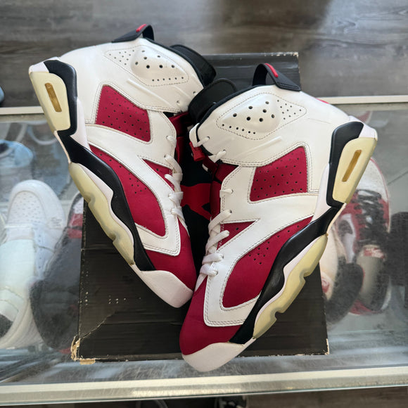 Jordan Carmine 6s Size 11