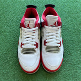 Jordan Fire Red 4s Size 5Y
