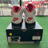 Jordan Fire Red 5s Size 8.5