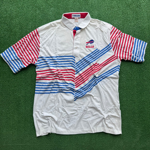Vintage Buffalo Bills Golf Polo Size XXL