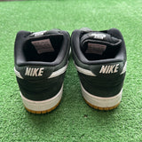 Nike Black Gum Bottom SB Low Dunks Size 7