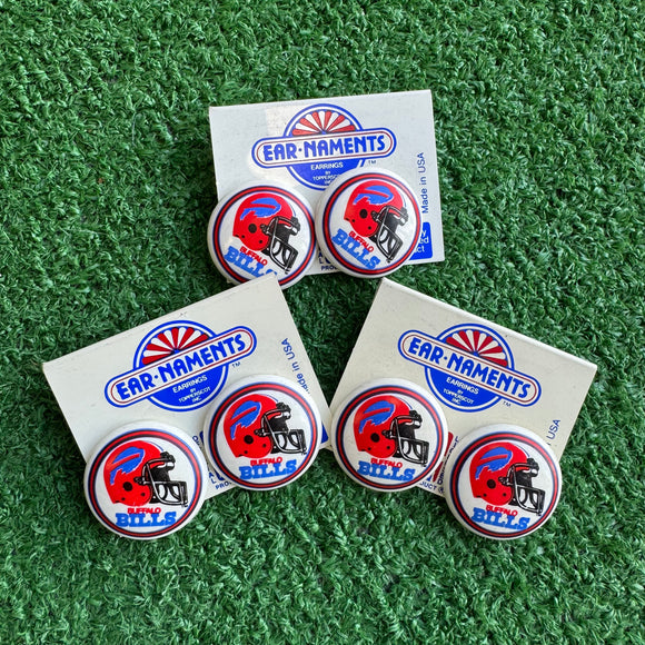 Vintage Buffalo Bills Earrings