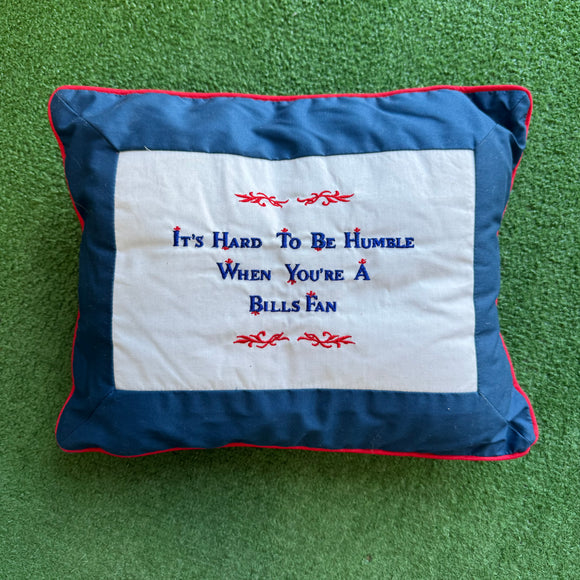 Vintage Buffalo Bills Pillow