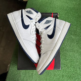 Jordan Metallic Navy 1s Size 12