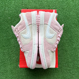 Nike Pink Foam Low Dunk Size 6.5W/5M