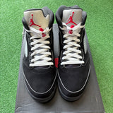 Jordan Black Metallic 5s Size 11
