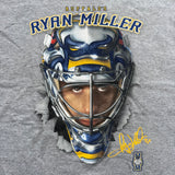 Vintage Buffalo Sabres Ryan Miller Tee Size L