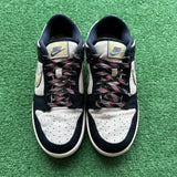 Nike Suede Team Gold Low Dunks Size 7.5W/6M