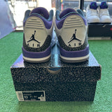 Jordan Dark Iris 3s Size 10