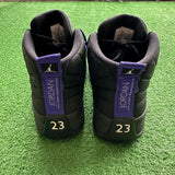 Jordan Black Dark Concord 12s Size 8