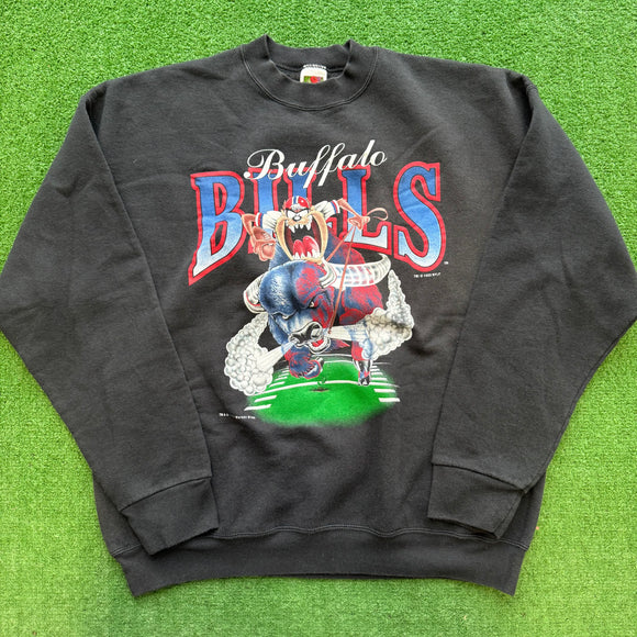 Vintage Buffalo Bills Taz Crewneck Size XL