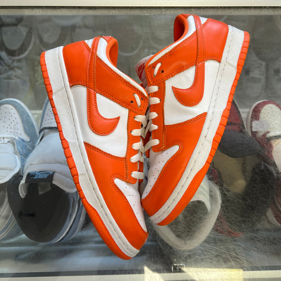 Nike Syracuse Low Dunks Size 9