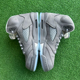 Jordan Wolf Grey 5s Size 7Y