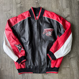 Vintage Buffalo Sabres Leather Jacket Size L