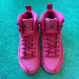 Jordan Red Suede 12s Size 5Y